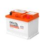 Автомобильный аккумулятор DELTA START MASTER (AGM) AGM1260 60А/ч-12V ст EN660 европейские обратная 242x175x190