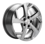 Легковой диск Khomen Wheels KHW1712 7x17 5x112 ET46 66,6 G-Silver